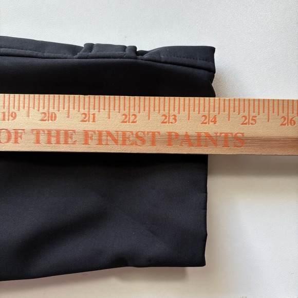 Ralph Lauren LRL Mens Size L Overcoat Jacket Dress Coat Black Front Pockets - Picture 11 of 12